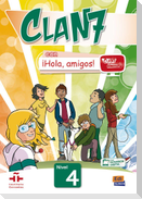 Clan 7 con ¡Hola, amigos! 4. Kursbuch + Code