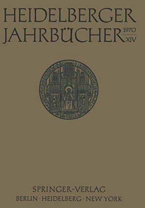 Loparo, Kenneth A. / H. Schipperges. Heidelberger Jahrbücher. Springer Berlin Heidelberg, 1970.