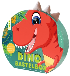 Pypke, Susanne. Dino-Bastelbox. Mit Anleitungen, Bastelmaterial und Mitmachbuch - 8 Anleitungen, buntes Bastelmaterial, Mitmachbuch (16 Seiten, A5, Softcover). frechverlag GmbH, 2024.