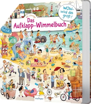 Das Aufklapp-Wimmelbuch - Wow - wird das groß! | Such-Spaß für die ganze Familie. Esslinger Verlag, 2025.