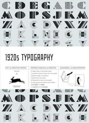 Roojen, Pepin Van. 1920s Typography - Gift & Creative Paper Book Vol. 91. Pepin Press B.V., 2019.