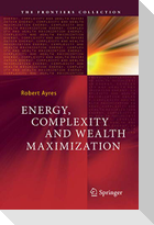 Energy, Complexity and Wealth Maximization