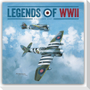 Legends of World War II - Legendäre Flugzeuge des Zweiten Weltkrieges 2027 - Wand-Kalender