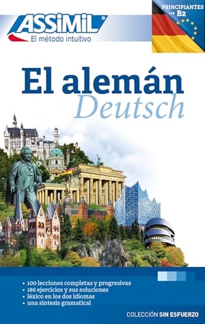 ASSiMiL El Alemán / Deutsch als Fremdsprache - Deutschkurs in spanischer Sprache - Lehrbuch (Niveau A1 - B2). Assimil-Verlag GmbH, 2024.