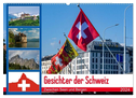Gesichter der Schweiz, Zwischen Seen und Bergen (Wandkalender 2024 DIN A2 quer), CALVENDO Monatskalender