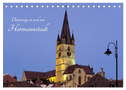 Unterwegs in und um Hermannstadt (Tischkalender 2024 DIN A5 quer), CALVENDO Monatskalender