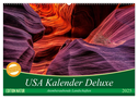 USA Kalender Deluxe (Wandkalender 2025 DIN A2 quer), CALVENDO Monatskalender