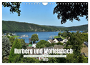 Rurberg und Woffelsbach - Leben wo andere Urlaub machen, in der Eifel (Wandkalender 2025 DIN A4 quer), CALVENDO Monatskalender