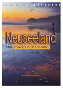 Neuseeland, Inseln der Träume (Tischkalender 2025 DIN A5 hoch), CALVENDO Monatskalender