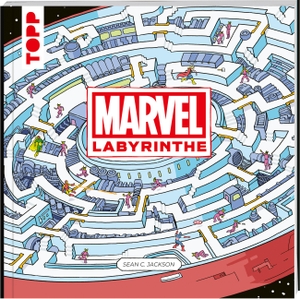 MARVEL Labyrinthe - Finde deinen Weg durch das größte Comic-Universum. Das offizielle Rätselbuch zu den Marvel Superhelden mit mehr als 30 Missionen. Frech Verlag GmbH, 2023.