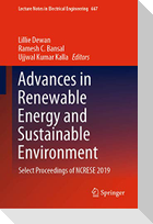 Advances in Renewable Energy and Sustainable Environment