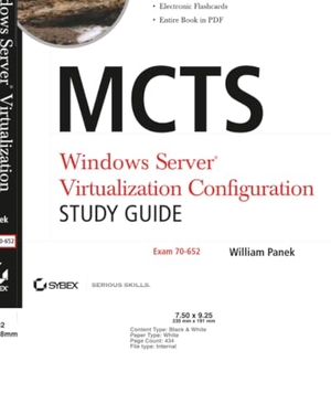 Panek, William. MCTS Windows Server Virtualization Configuration - Exam 70-652 [With CDROM]. John Wiley & Sons, 2009.