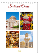 Sultanat Oman - Maskat und Salalah (Tischkalender 2024 DIN A5 hoch), CALVENDO Monatskalender
