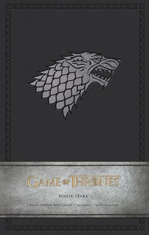 Hbo. Game of Thrones: House Stark Hardcover Ruled Journal. Insights, 2014.