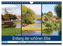 Entlang der schönen Elbe - Jerichow, Tangermünde und Havelberg (Wandkalender 2024 DIN A4 quer), CALVENDO Monatskalender