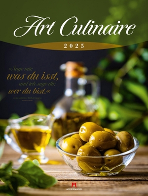 Ackermann Kunstverlag. Art Culinaire Kalender 2025. Ackermann Kunstverlag, 2024.