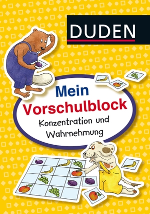 Braun, Christina. Mein Vorschulblock: Konzentration und Wahrnehmung. FISCHER Duden, 2017.