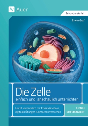 Graf, Erwin. Die Zelle - einfach und anschaulich unterrichten - Leicht verständlich, 2-fach differenziert: mit Erklärvideos und digitalen Übungen (5. bis 10. Klasse). Auer Verlag i.d.AAP LW, 2026.