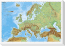 Europa, physisch 1 : 7 500 000. Wandkarte Kleinformat ohne Metallstäbe
