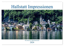 Hallstatt Impressionen (Wandkalender 2024 DIN A2 quer), CALVENDO Monatskalender