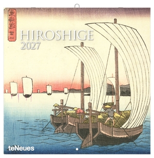 Neumann Verlage GmbH & Co KG (Hrsg.). Hiroshige 2027 - Wandkalender 30x30 cm (30x60 cm geöffnet), Kunstkalender mit Farbholzschnitten von Hiroshige. Neumann Verlage GmbH & Co, 2026.