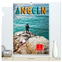 Angeln - extrem faszinierend (hochwertiger Premium Wandkalender 2025 DIN A2 hoch), Kunstdruck in Hochglanz