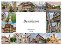 Bensheim Impressionen (Wandkalender 2024 DIN A2 quer), CALVENDO Monatskalender