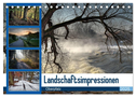 Landschaftsimpressionen Oberpfalz (Tischkalender 2025 DIN A5 quer), CALVENDO Monatskalender