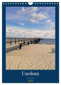 Usedom Ostsee - Terminplaner (Wandkalender 2024 DIN A4 hoch), CALVENDO Monatskalender