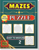 Mazes Puzzle for Kids 2 Easy to Medium