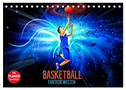 Basketball Fantasiewelten (Tischkalender 2024 DIN A5 quer), CALVENDO Monatskalender