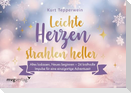 Leichte Herzen strahlen heller