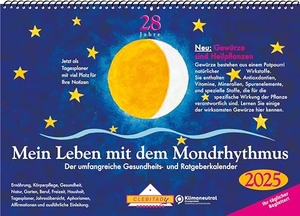 Stadig, Edith. Mein Leben mit dem Mondrhythmus 2025 - Aufstellkalender. Clebitady Verlag, 2024.