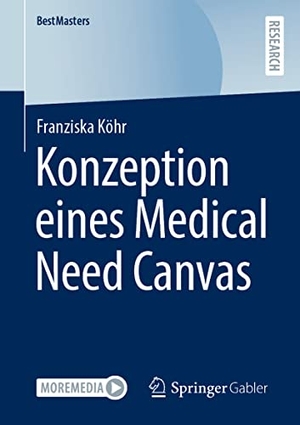 Köhr, Franziska. Konzeption eines Medical Need Canvas. Springer Fachmedien Wiesbaden, 2022.