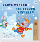 I Love Winter (English Danish Bilingual Book for Kids)