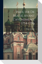 Paul Ier de Russie avant L'avènement, 1754-1796