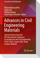 Advances in Civil Engineering Materials