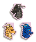 Rebecca Yarros's Fourth Wing: Dragons of Navarre Magnetic Bookmark Set of 3