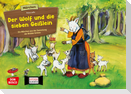 Der Wolf und die sieben Geißlein. Kamishibai Bildkartenset