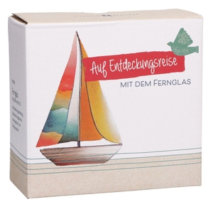 Kinderfernglas mit 8x21 Vergrößerung in türkis-grau - Fernglas für Mädchen & Jungen mit Anleitung, Aufbewahrungstasche, Umhängeband & Reinigungstuch. Ideal als kleines Geschenk. Butzon & Bercker, 2026.