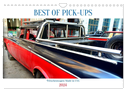BEST OF PICK-UPS - Pritschenwagen Made in USA (Wandkalender 2024 DIN A4 quer), CALVENDO Monatskalender