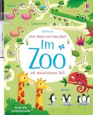 Robson, Kirsteen. Mein Wisch-und-weg-Buch: Im Zoo - mit abwischbarem Stift. Usborne Verlag, 2022.