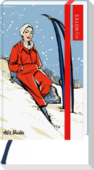 myNOTES Papeterie: Notizbuch A6 Österreich - Schneeglück & Ski-Momente