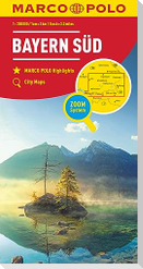 MARCO POLO Regionalkarte Deutschland 13 Bayern Süd 1:200.000