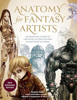 Fabry, Glenn. Anatomy for Fantasy Artists - An Essential Guide to Creating Action Figures and Fantastical Forms. David & Charles, 2021.