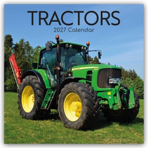 Gifted Stationery Co. Ltd. Tractors - Traktoren 2027 - 16-Monatskalender - Original Gifted Stationery-Kalender [Kalender]. Browntrout Verlags GmbH, 2026.
