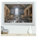 New York ¿ Von Brooklyn zur Grand Central Station (hochwertiger Premium Wandkalender 2024 DIN A2 quer), Kunstdruck in Hochglanz