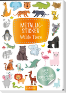 Metallic-Sticker - Wilde Tiere