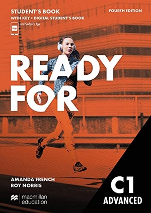 French, Amanda / Roy Norris. Ready for C1 Advanced. Student's Book Package with Digital Student's Book and App (with Key) - Fourth edition. Hueber Verlag GmbH, 2022.