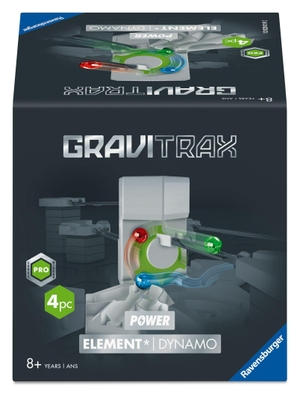 GraviTrax PRO - Element Dynamo. Ravensburger Spieleverlag, 2026.
